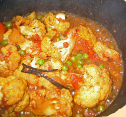 cauliflower cooking