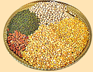 variety of lentils